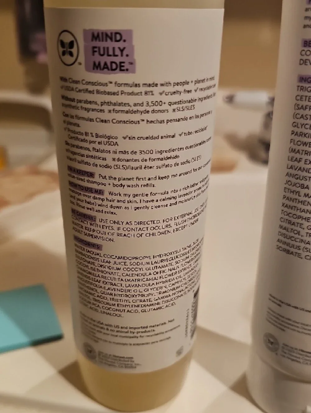 Honest Lavender Face & Body Lotion and Shampoo Bundle